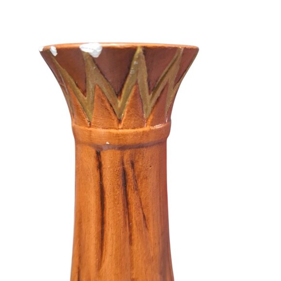 Wiseman King Figurine Statue Orange Gold Nativity Religious 13 Inch Christianity - Picture 7 of 9